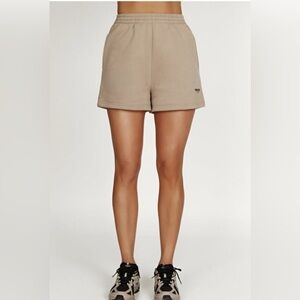 MESHKI Jude jogger shorts light brown or beige color large Men new with tags